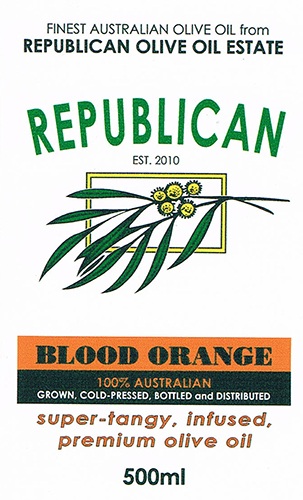 Olive Oil Estate Blood Orange